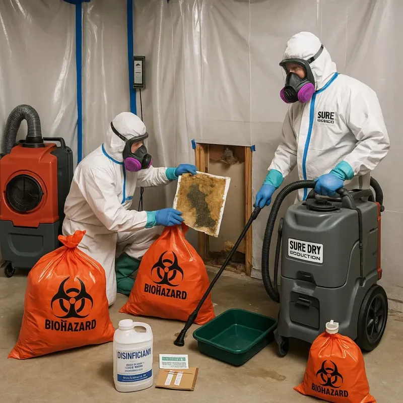 Contaminated Water Handling Protocols process in Kelso, WA